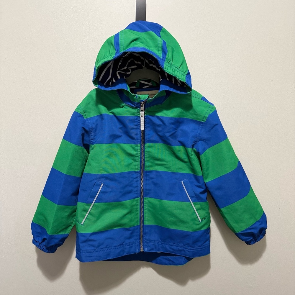 Hanna Anderson - anorak 
Vibrant Striped Hooded Jacket